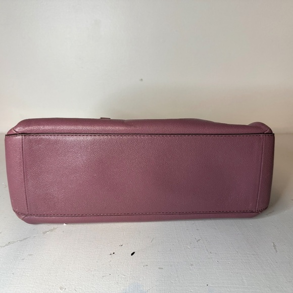 Kate Spade Natasha Lovett Street Purple Satchel Top Handle Purse Handbag - Picture 9 of 15